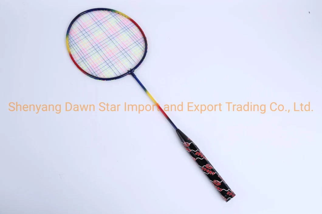 Factory Supplier Badminton Racket Set of 2 Rackets with String and Cover