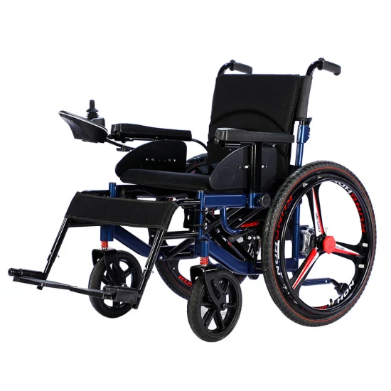 Sedia a rotelle elettrica, Pieghevole e leggera, Sedia a rotelle, Portatile, Prodotti per l'assistenza agli anziani, Rolstoel Fauteuil Roulant