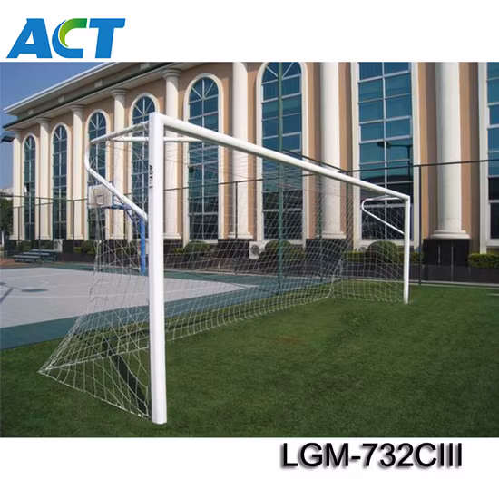 Porte da stadio mobili da calcio, porte da calcio per campo a 5 lati