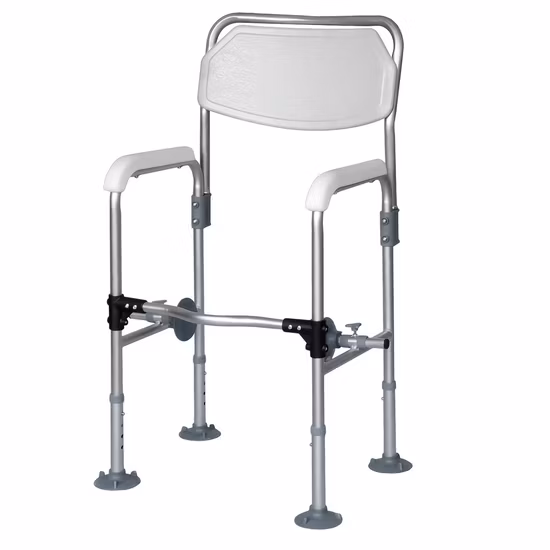 Barra di sicurezza per WC, sottotelaio di sicurezza autoportante