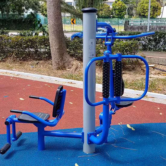 Attrezzature per il fitness all'aperto del parco sportivo Attrezzature per il fitness all'aperto Attrezzature per il fitness in acciaio inossidabile