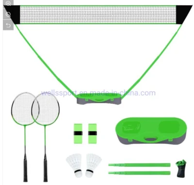 Set rete portatile per racchette da badminton