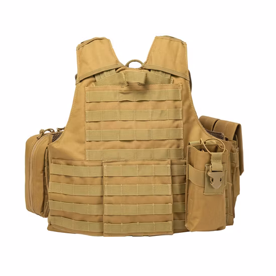 Gilet molle tattico tagliato al laser, gilet da combattimento, attrezzatura sportiva all'aperto