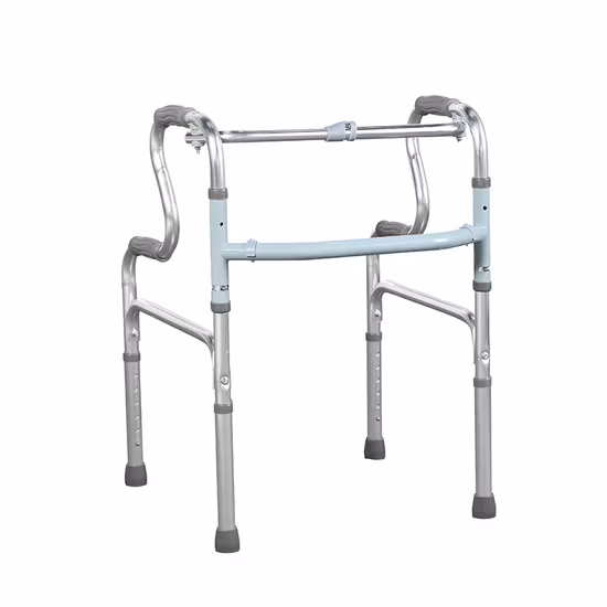 Vendite dirette in fabbrica Walker Folding Mobility Aid Frame Walking Ausili per adulti e anziani