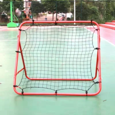 Wyz21932 Rete da rimbalzo da calcio Rete da allenamento per calcio Rete da rimbalzo piccola per pratica di calcio Kickback Goal Goal Play Teen Adult Softball Lift Training Aid